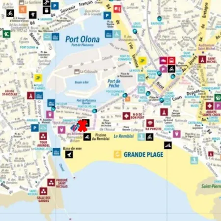 Appartamento Studio accès direct plage - parking privé option - La Clé Chaumoise *